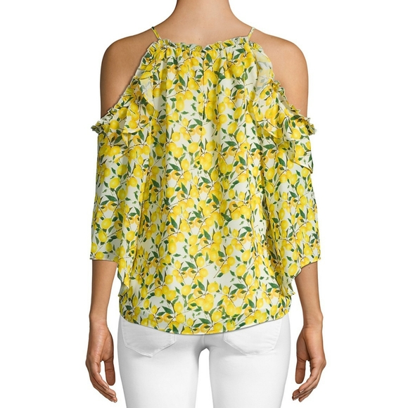 NWT Parker Blouse With Lemon Print in XS - Picture 2 of 12